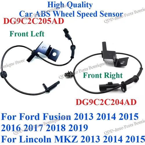 DG9C2C205AD DG9C2C204AD Sensor de velocidad de rueda ABS de coche para Ford Fusion 2013 2014 2015 2016 2017 2018 2019 Lincoln MKZ 2013 2014 2015