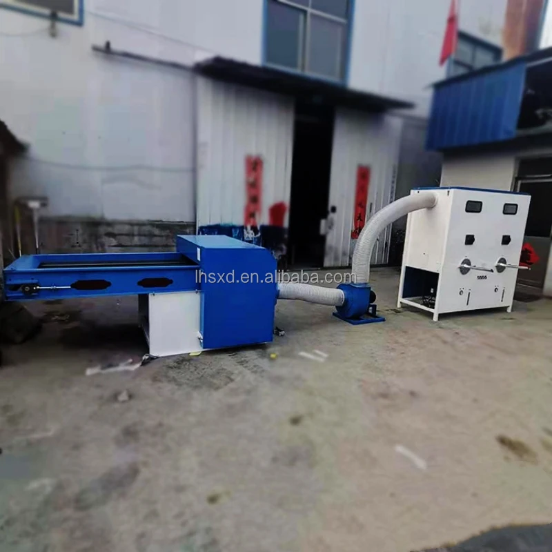 وسادة ماكينة حشو الألياف ماكينة شحن القطن حشو القطن 12/16/19/28/38 مللي متر ألعاب من نسيج مخملي آلة حشو