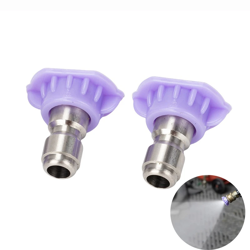 Plant 4-direction Water Discharge Nozzle With 1/4 Inch Quick Connector New Pressure Washer Low Pressure Mist Nozzle Tips