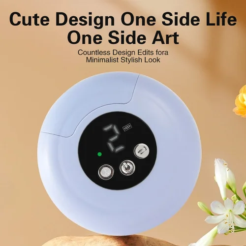 Imagen 2 del producto TINSOL cortaúñas eléctrico 2 en 1, molinillo para el cuidado de las uñas con cortaúñas automático ligero y pulidor de uñas