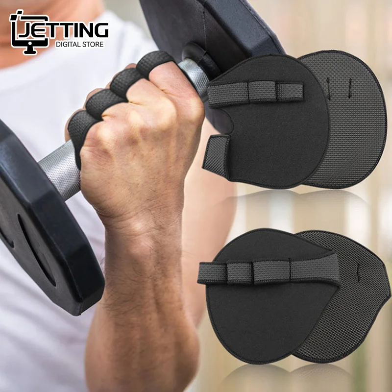 2 قطعة منصات قبضة النيوبرين رفع القبضات الصالة الرياضية تجريب قفازات رفع الأثقال كالستينيات رفع الأثقال اللياقة البدنية الرياضة حامي اليد