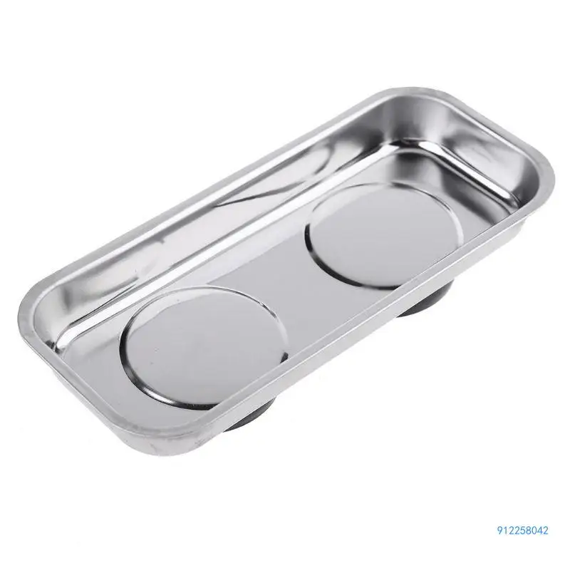 Square Tray Sucker Stainless Steel Strong Permanent Magnet Bowl Drop shipping