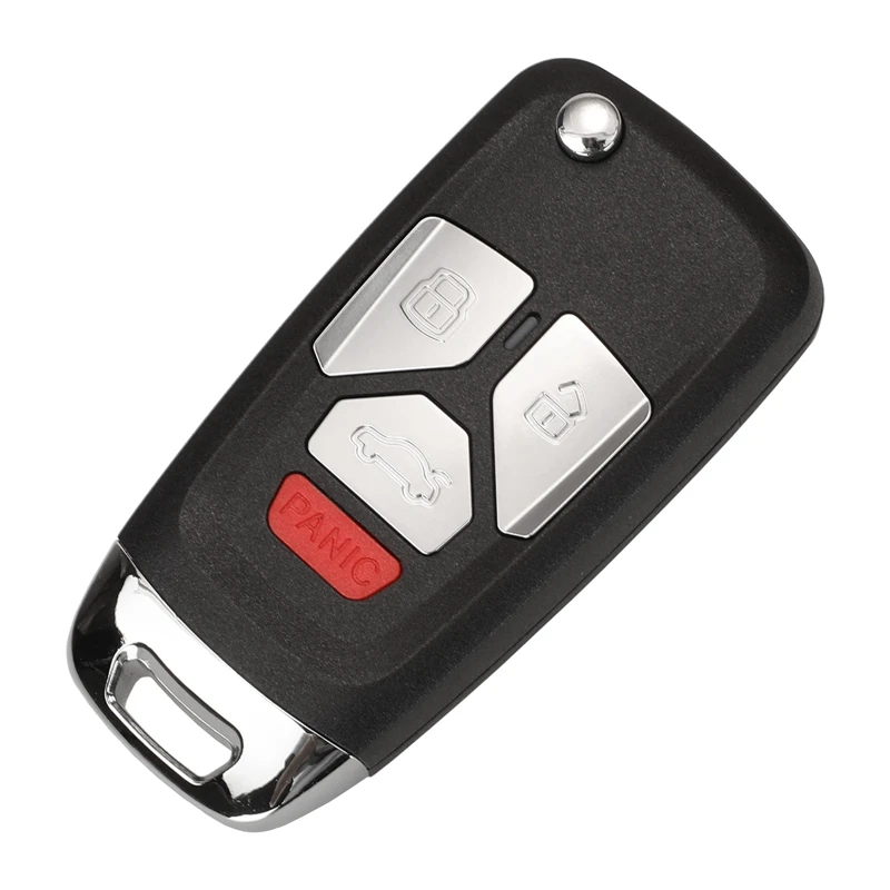 Voor Xhorse Xnau02en Remote Sleutel Fob Flip Auto Sleutel 4 Knop Voor Stijl Voor Vvdi Sleutel Tool 5 Stks/partij