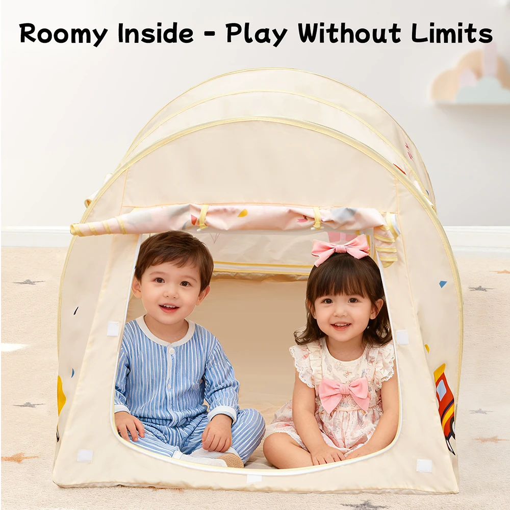 Kids Play Tent Indoor, Portabl - Kids Outdoor House Accessories ulasan dan harga