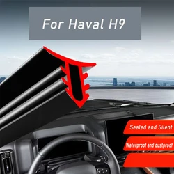 For HAVAL H9 2nd 2024 2025 2026 Car Dashboard Sound Insulation Sealing Strips Center console sealing strip Accessories