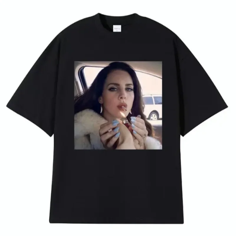 Adorable Lana Del Rey Collection Aesthetic Graphic T Shirts Tops Men Women Fashion Vintage Casual Short Sleeve T-shrt 39404