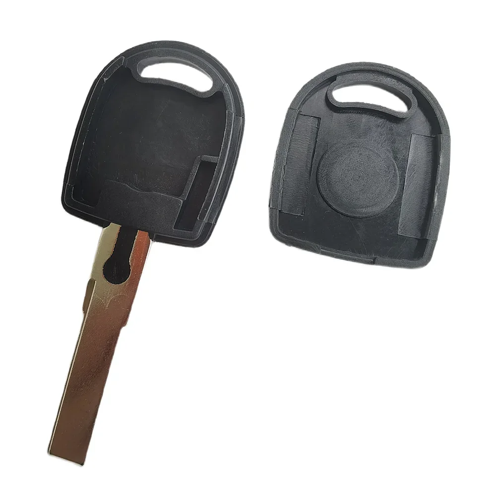 10 Uds. Funda para llave transpondedor sin logotipo hoja de cubierta HU66 funda para llave negra para Volkswagen para VW B5 Passat