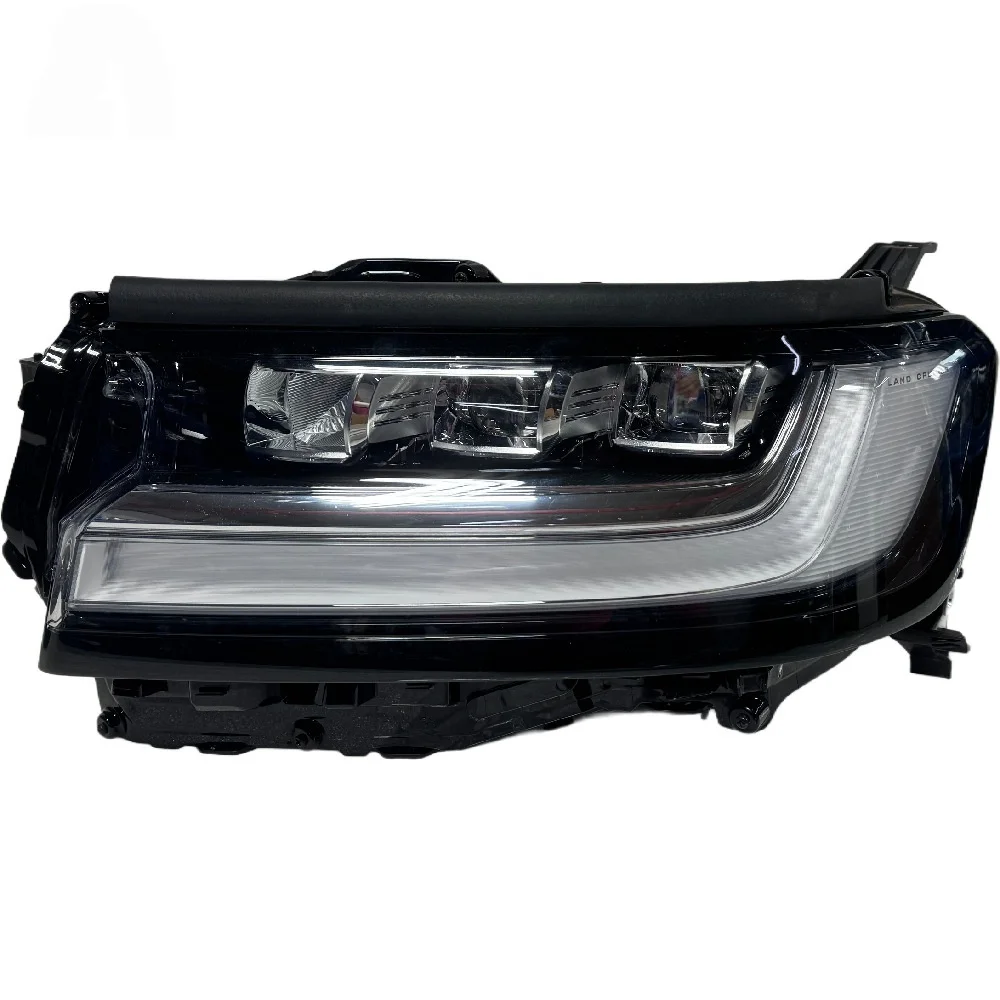 New LED Headlight Semi-Assembly for 2022 2023 2024 2025 Land Cruiser LC300 Front Headlamps 12V