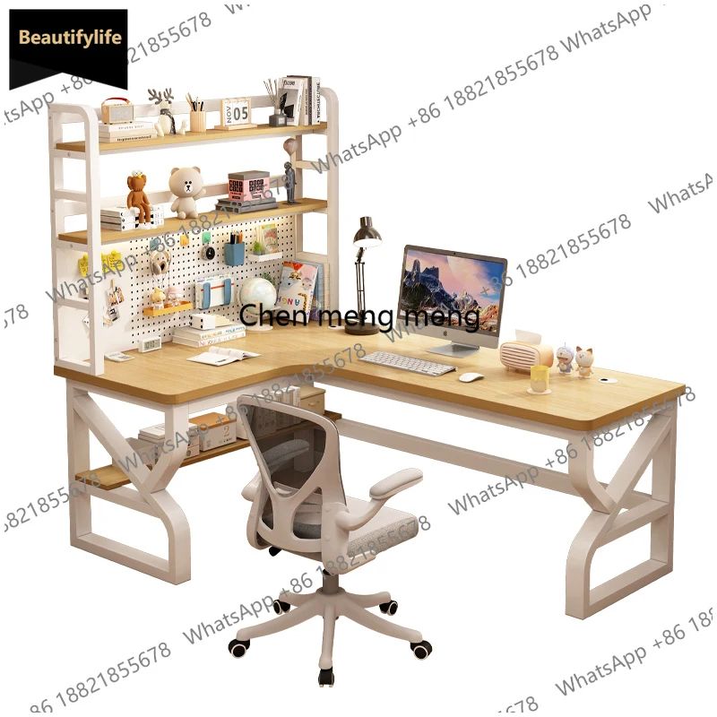 c139 Corner Unique Office Desk White Gaming Design Nightstand Dining Office Desk Storage Modern Mesa Ordenador Home Accessories