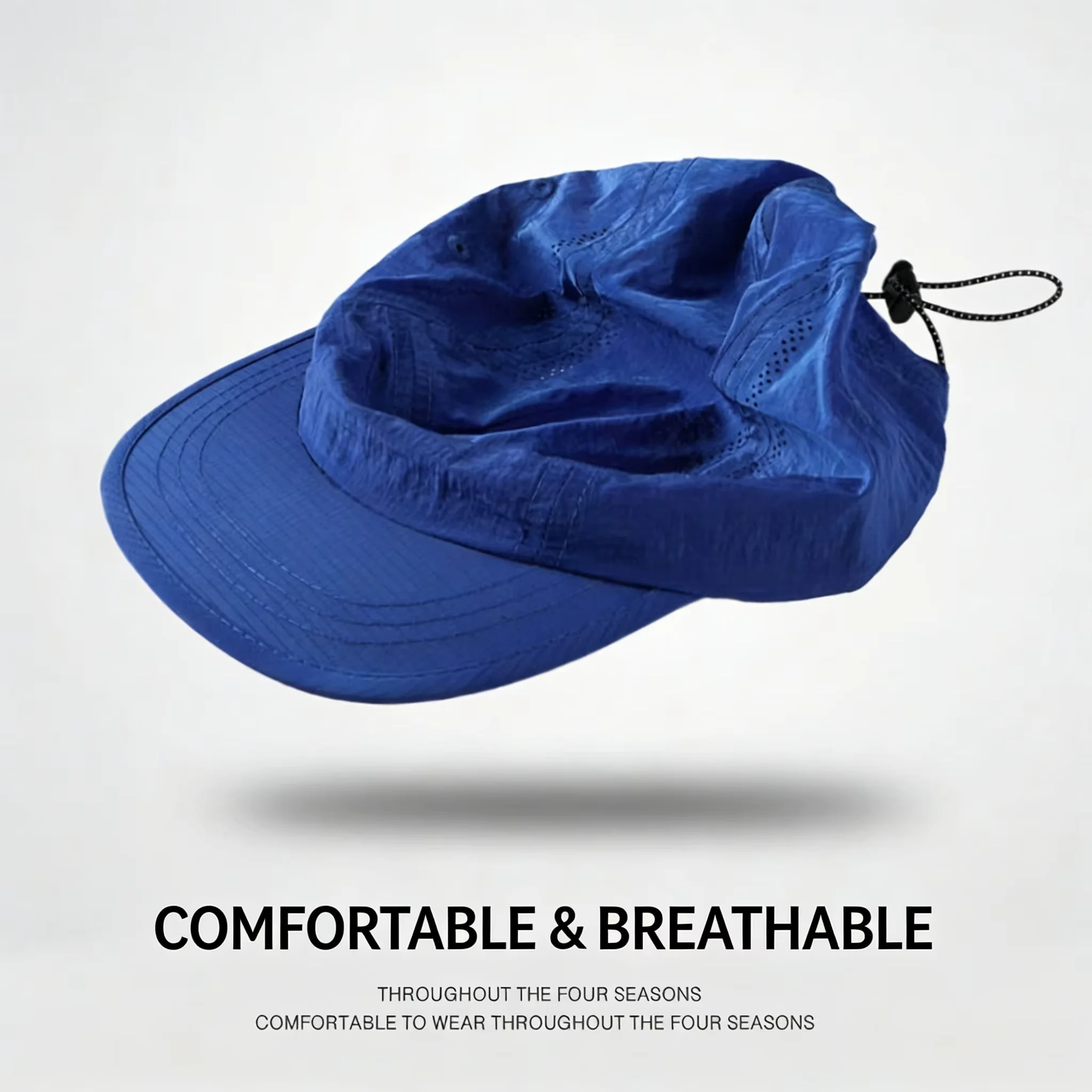 Ultra-light  Quick Dry 5 Panel Cap Men Women UPF50+ Sun Hat Foldable Soft Brim Breathable Outdoor Running Sports Baseball Cap