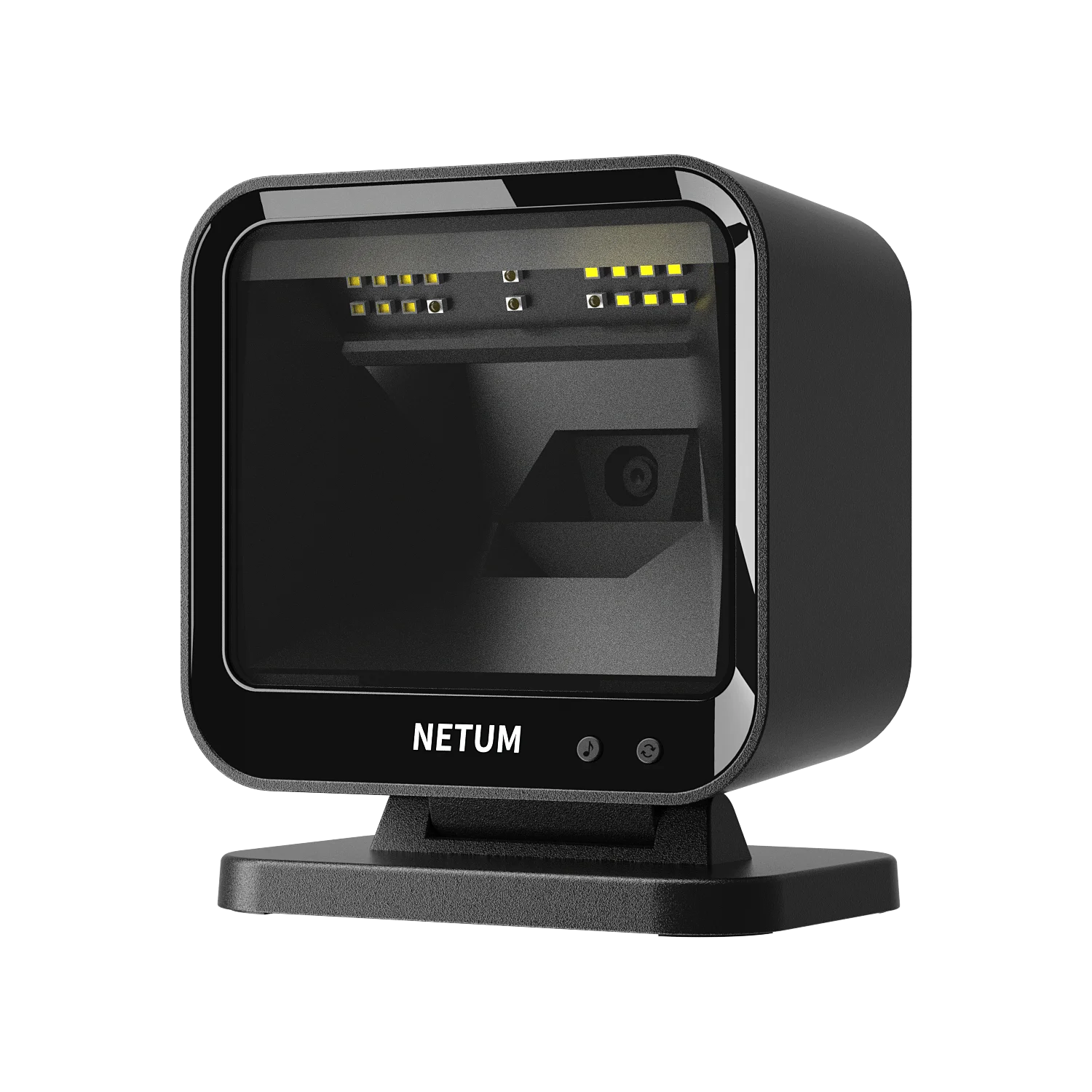 NETUM DP9280 High-Speed Hands Free Qr Code Reader Desktop 2D Omni Directional Barcode Scanner For Pharmacy Shop