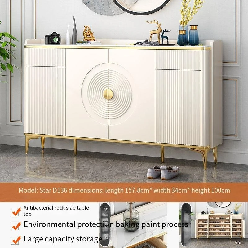 

Rock Slab desktop shoe rack organizer storage system living room Shoerack Multipurpose entrance hall shoemaker furniture