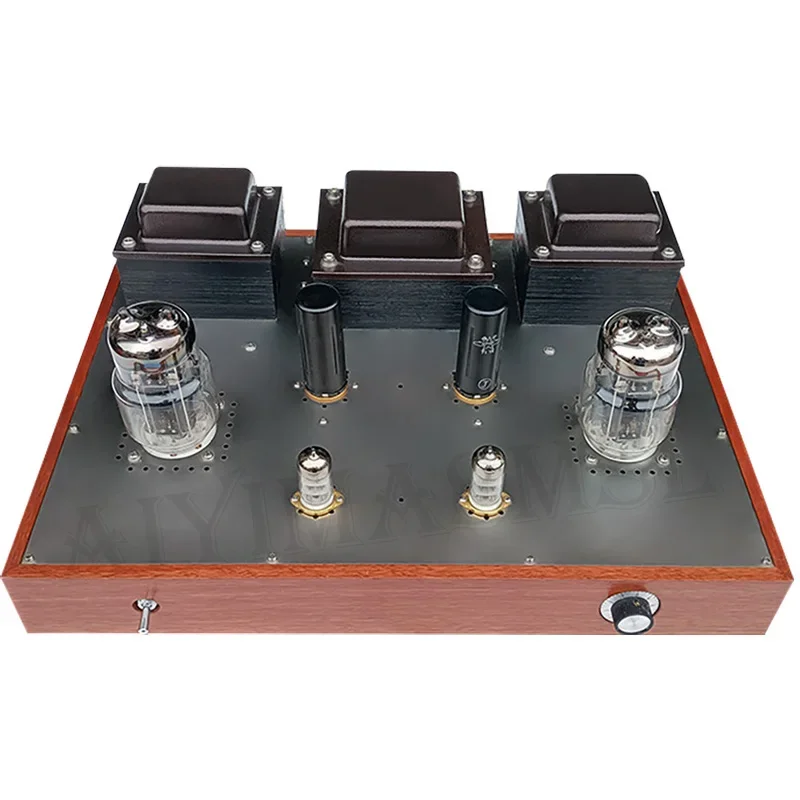 

AIYIMA SMSL 6P9P Push 6C33 HIFI Vacuum Tube Amplifier 15W 2 .0 Pure Handmade Weld Single Ended Class A Power Amplifier Audio