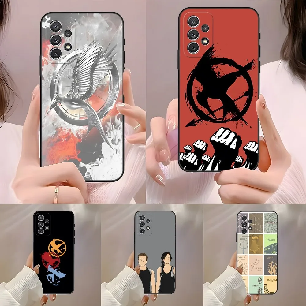 Movie The Hunger Games Phone Case for Samsung Galaxy A31 A33 A52 LOGO A13 A02 A72 A40 A20 A23 Cover