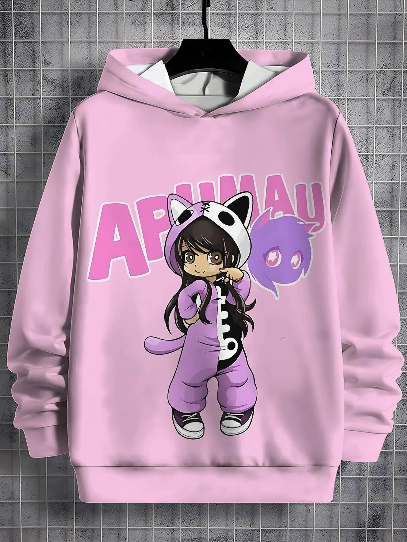 Game Aphmaus 3D Print All Seasons Children Casual Sweatshirt Cool Pullover Tops Unisex Clothes Boy Girl Hoodies