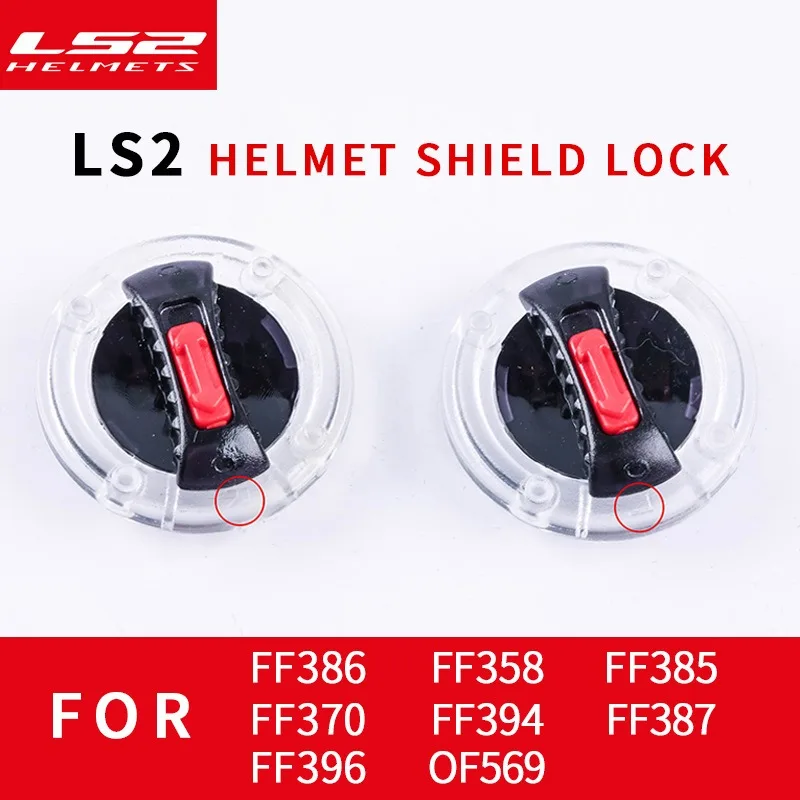 

For LS2 Helmet FF358/396/370/386/394 Helmet Original Earcap Knob Accessory Lens Base Switch