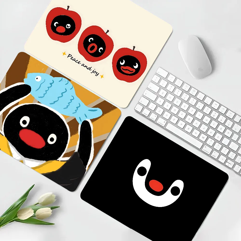 

Cute P-Pingu Mousepad Aming Speed Mouse Mat Game Premium Mouse Pad Professional E-Sports Gamer Desk Mat Keyboard Mat