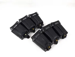 Cosplay German MP40 MP38 Ammo Ammunition Magazine Pouch Leather Black Reenactment