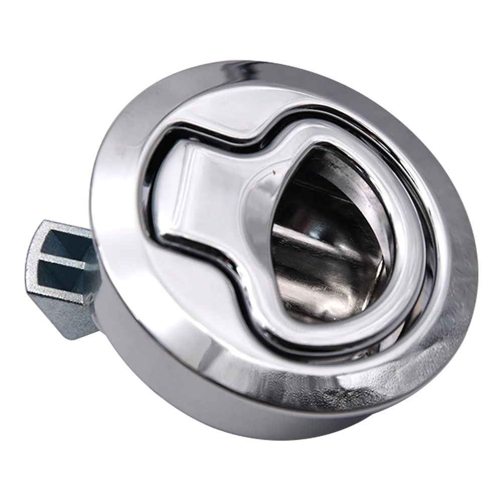 

1PCS Flush Mount Hatch Cover Flush Pull Latch Marine Zinc Alloy Hardware Accessory for Boat Marine Yacht Hatch Lock Latch