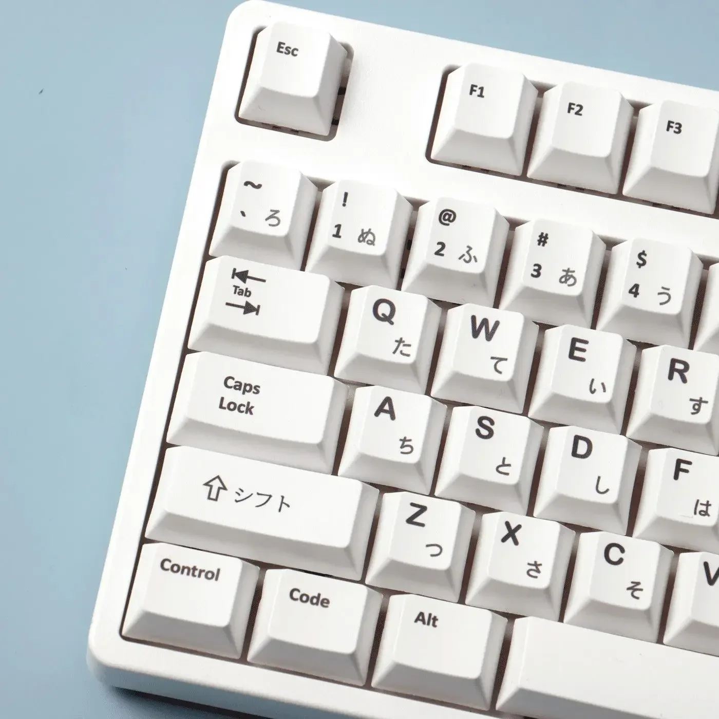 

Minimal white 61/87/104/108 keys Original height PBT sublimation mechanical keyboard keycap personality