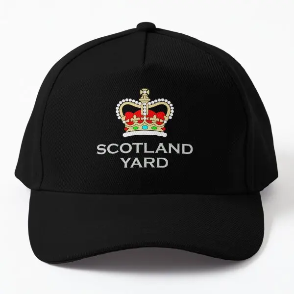 

Scotland Yard Crown Baseball Cap Hat Printed Sun Black Women Casquette Boys Czapka Spring Summer Mens Snapback Sport Casual