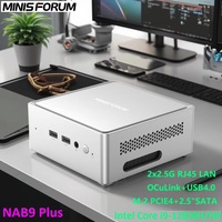 Minisforum Intel Core i9-12900H/HK Gamer Mini PC NAB9 plus 14 Core Oculink USB4 2x2.5G RJ45 WiFi6E Windows 11 Desktop Computer