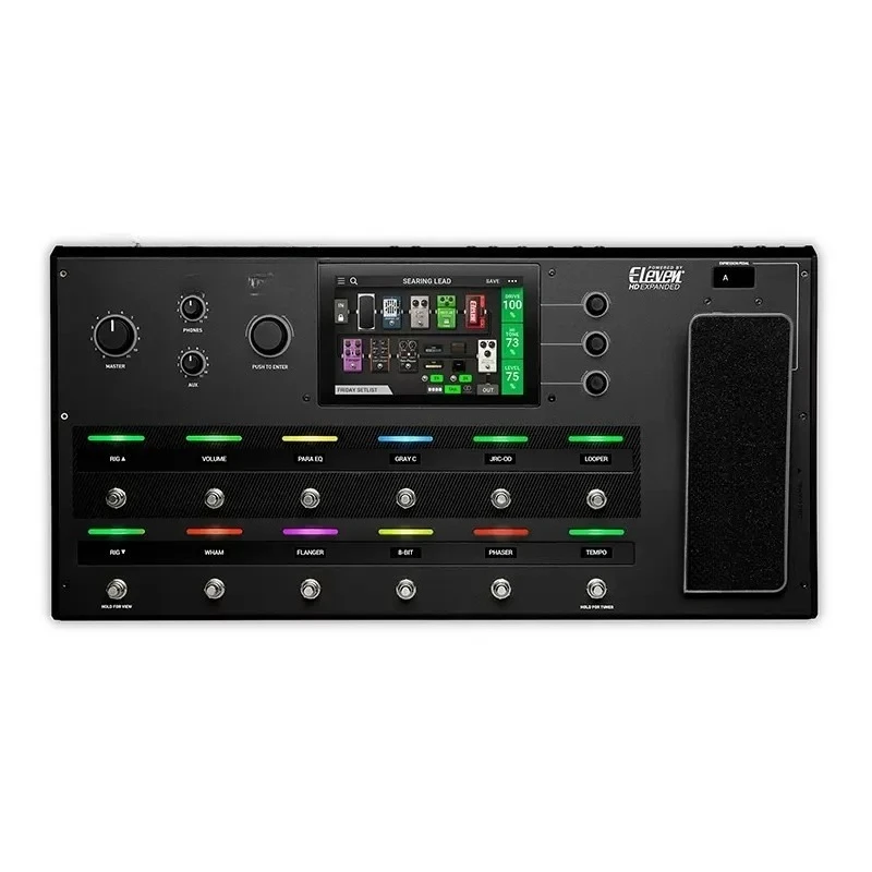 Electric Guitar Comprehensive Effects Touch Screen Analog Monolithic Effects Pre-stage