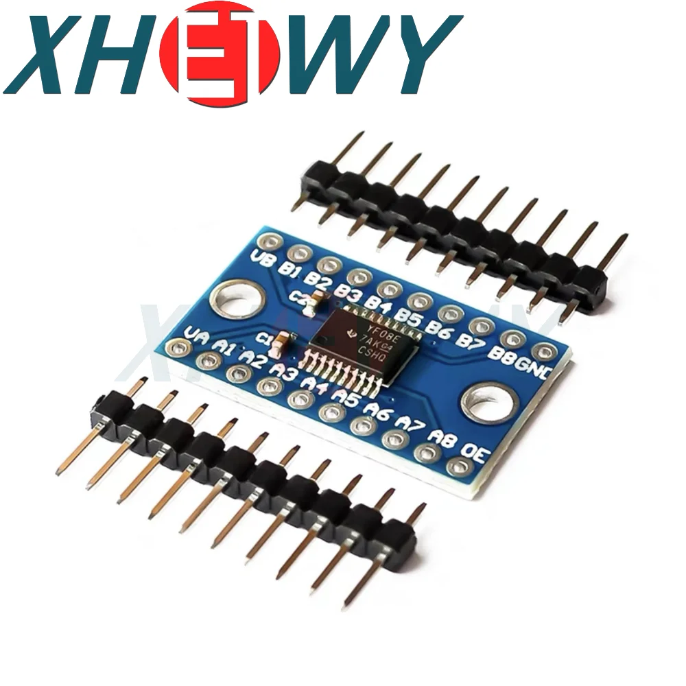 TXS0108E Logic Level Shifter Bi-Directional Module 3.3V 5V 8 Channel Voltage Level Translation Module for Raspberry Pi