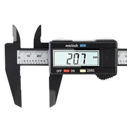 100/150mm 6-inch LCD Digital Electronic Vernier Caliper Micrometer Measuring Tool Pachometer Gauging Tools Measurement Analysis