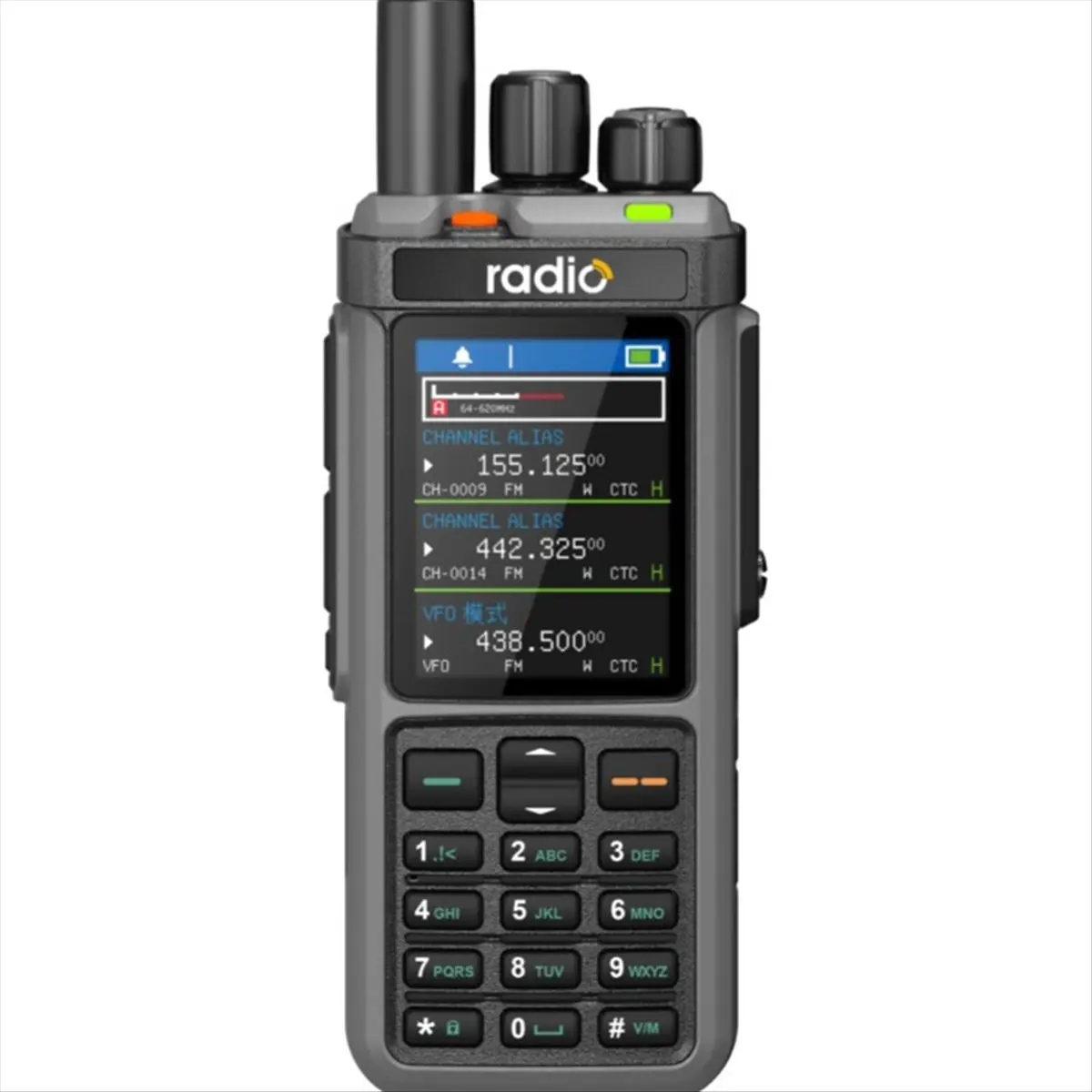 Radio HT SWXF UV-98 PLUS Air Band +GPS+APRS Band Repeater Layar 2.4In USB LSB CW CB SW MW LW SSB HF Ham Radio(EU)