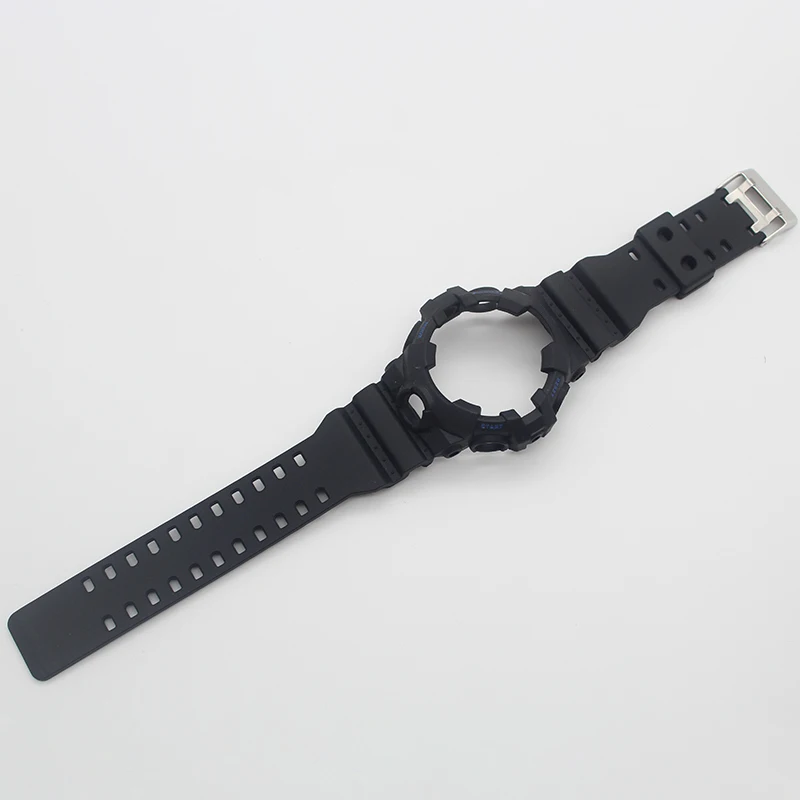 GA700 Watch band Men Silicone Strap Buckle for shock Resin strap Series GA700 Rubber Sports strap 16mm