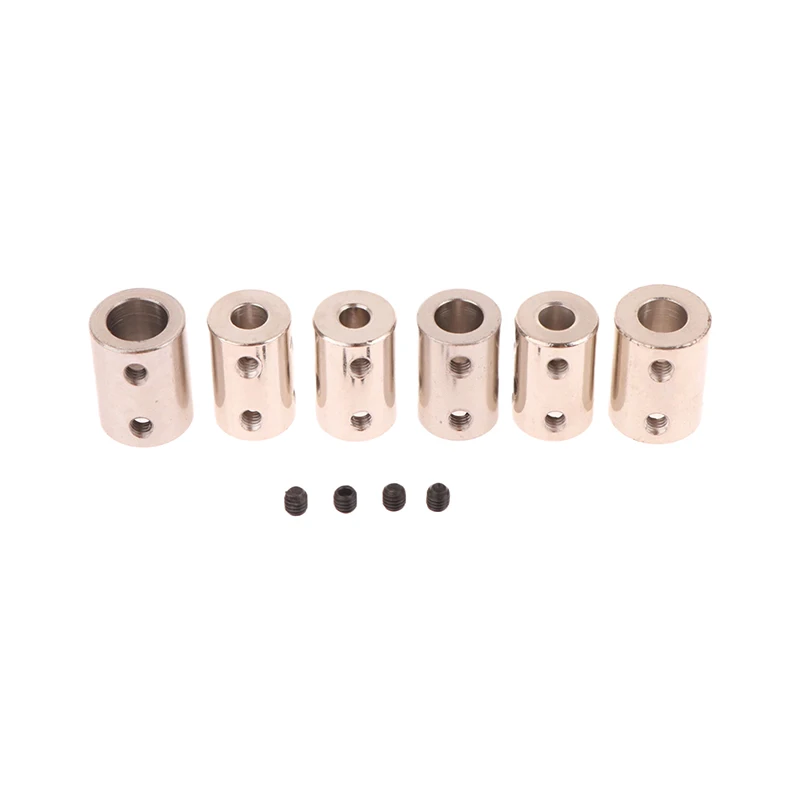 45 Steel Rigid Coupling DIY Motor Motor Parts 5/6/8/10mm Inner Diameter Connecting Shaft Motor Shaft Extender