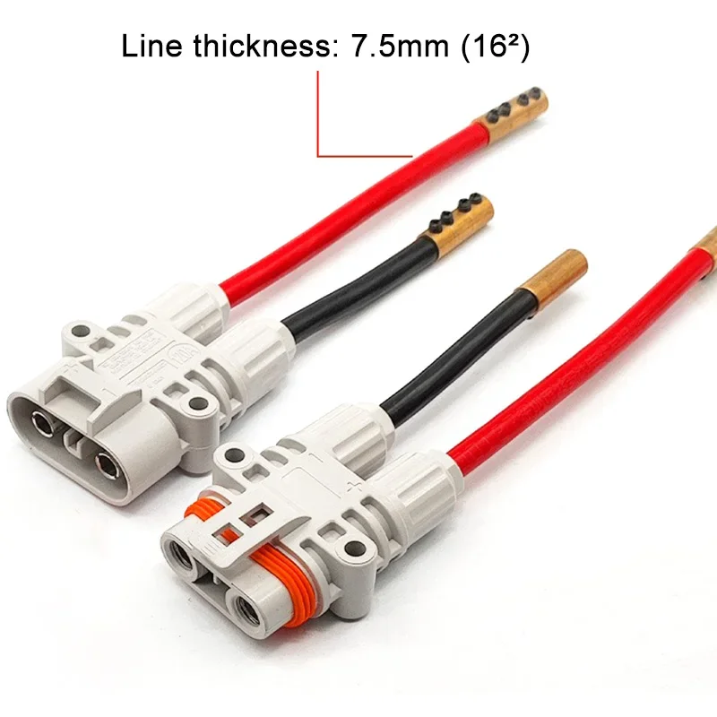 Waterproof 120A Cable Connector f Parking Air Conditioning High Current 16Square Wire Generator Male Female Docking Power Plug