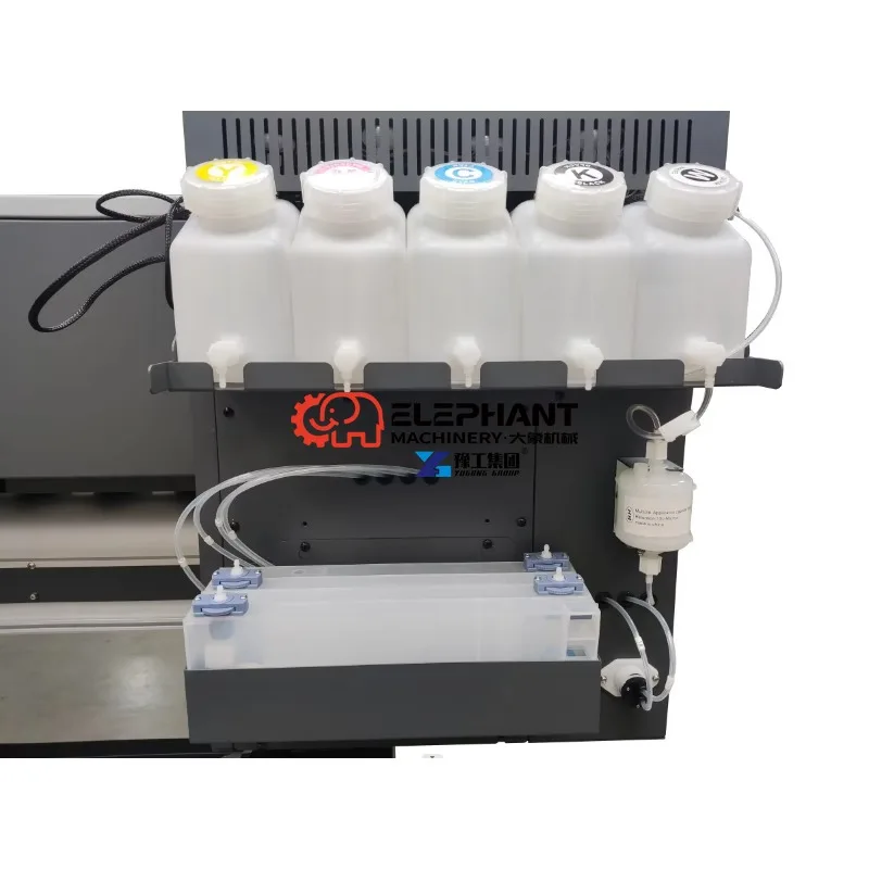 White Ink DTF Printer Plastisol Offset Heat Transfer Inkjet Printing Machine Direct To Film Printer with Shaker and Dryer