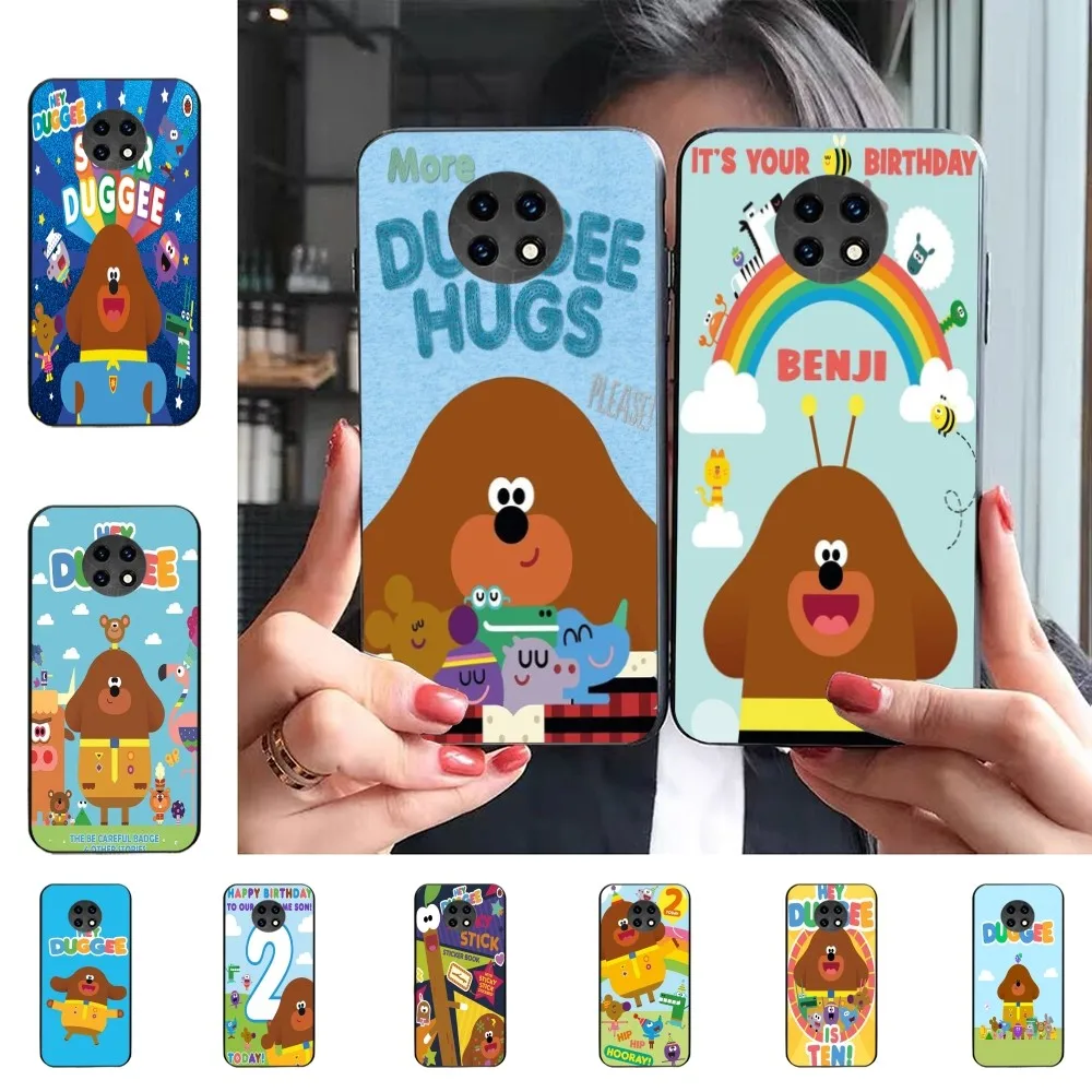 H-Hey D-Duggee Phone Case For Redmi Note 4 X 5 A 6 7 8 T 9 9S 10 11 11S 11Epro Poco M3 pro