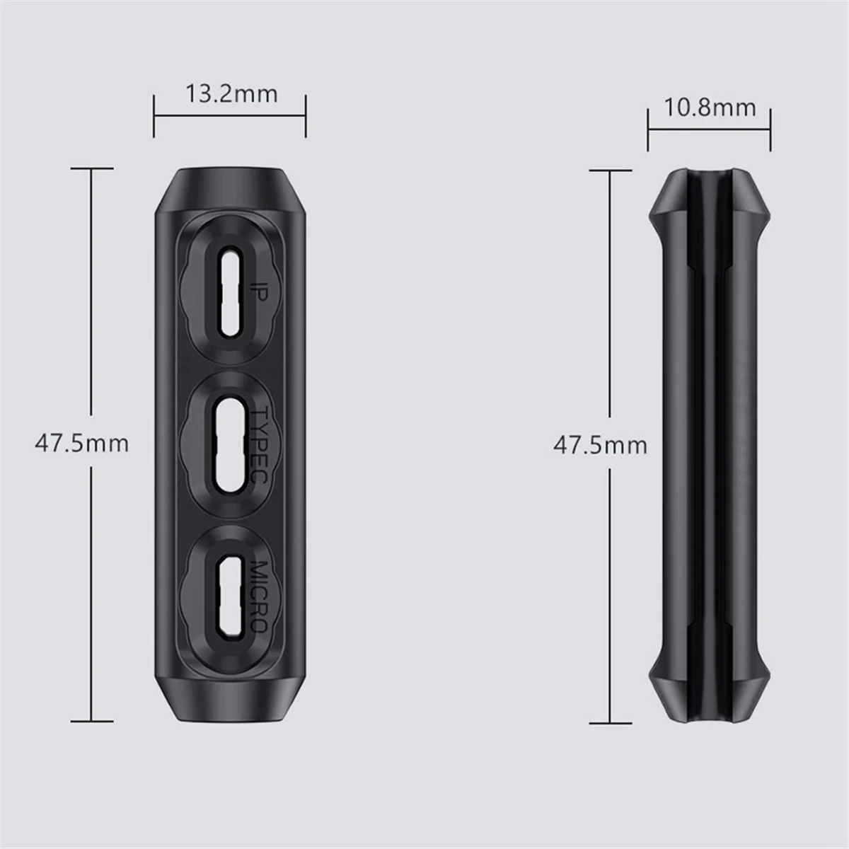 

AAAE коробка для хранения магнитных вилок магнитный кабель Micro-USB тип C чехол для вилок портативная магнитная головка анти-потерянное хранилище