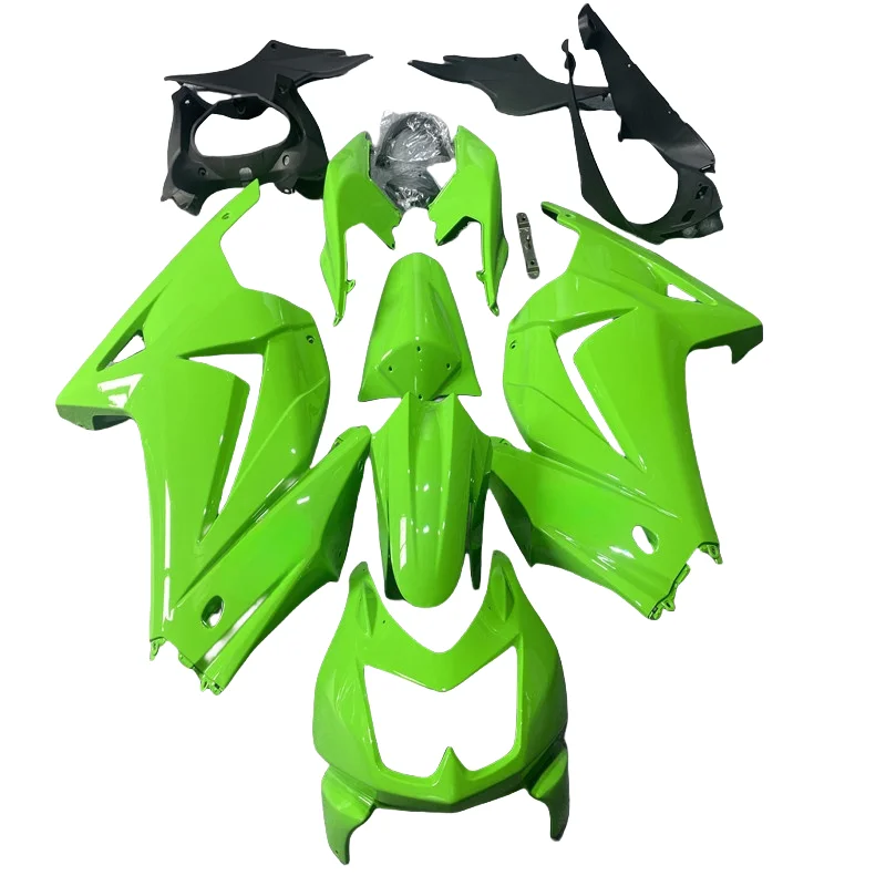 Custom for Kawasaki Ninja fairing ZX250 2008-2013 2014 injection molding ZX250 08-14 green black motorcycle fairing