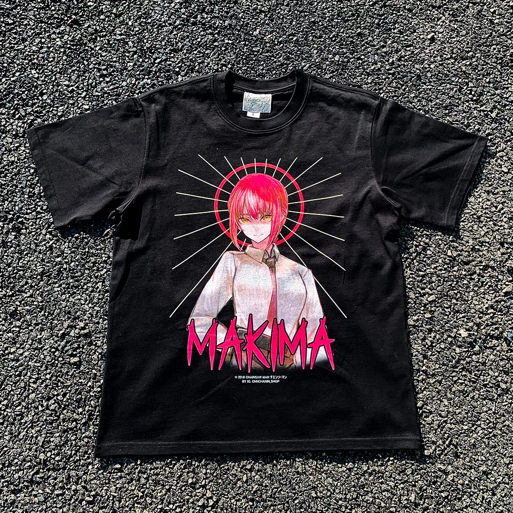 heavyweight-260g-cartoon-anime-t-shirt-short-sleeve-loose-summer-couple's-wear-casual-comfortable-cotton-tee-by-wang-studio
