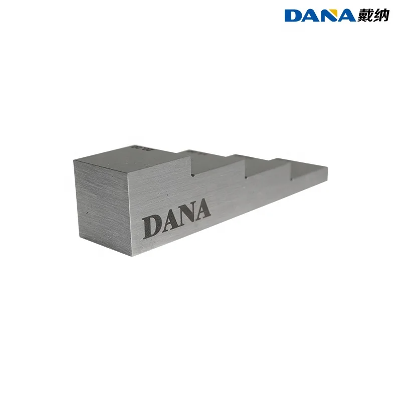 DANA 4 Steps Ultrasonic Calibration Block For UT Ultrasonic Thickness Measurement 5/6/7/10 Steps Carbon Steel Stainless Steel