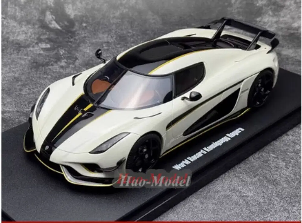 GT Spirit 1/18 For KOENIGSEGG REGERA 2018 Resin Diecast Model Car Simulation Toys Boys Birthday Gifts Hobby Display Collection