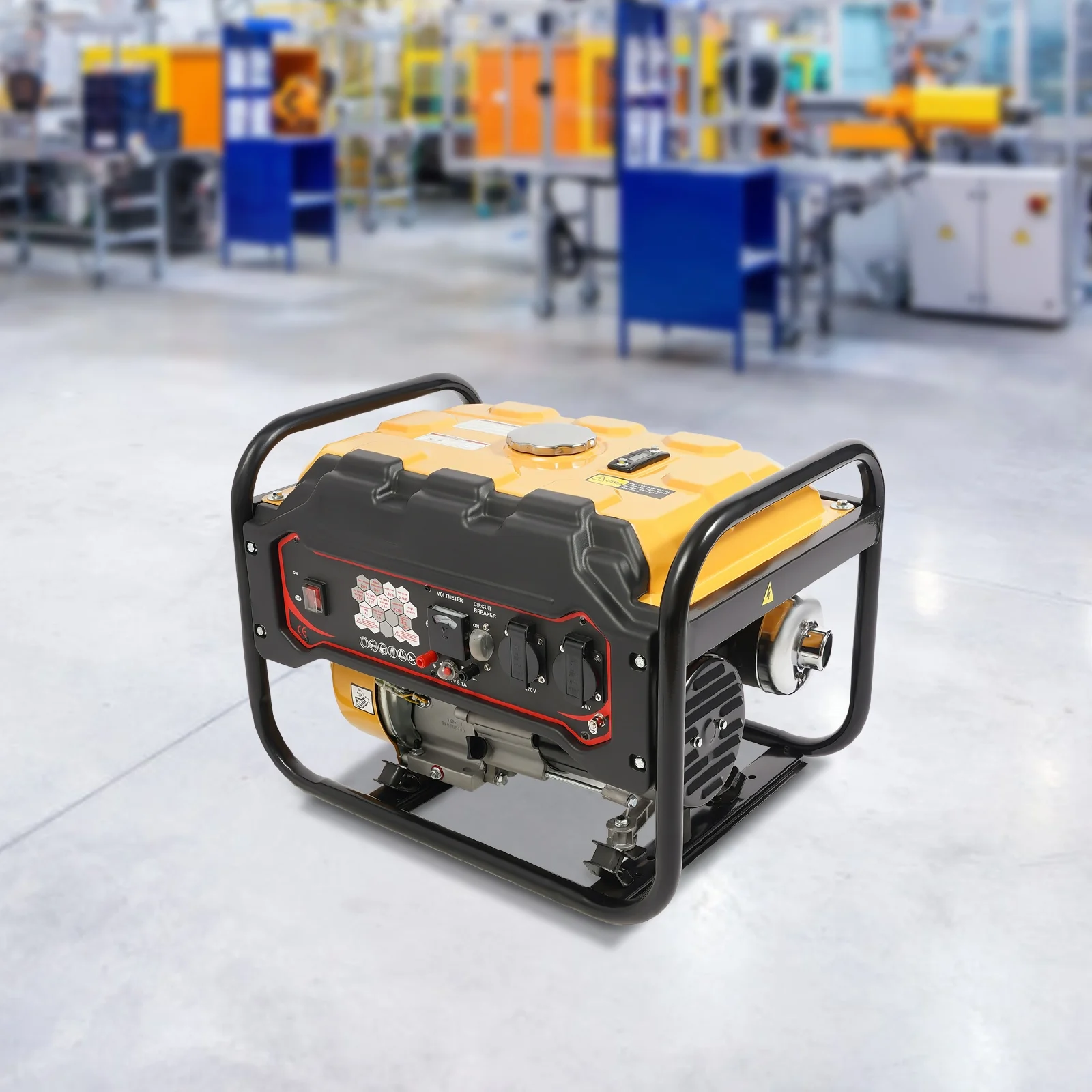 2KW Portable Generator, 220V Power Generator, 4-Stroke Gas Engine Generator