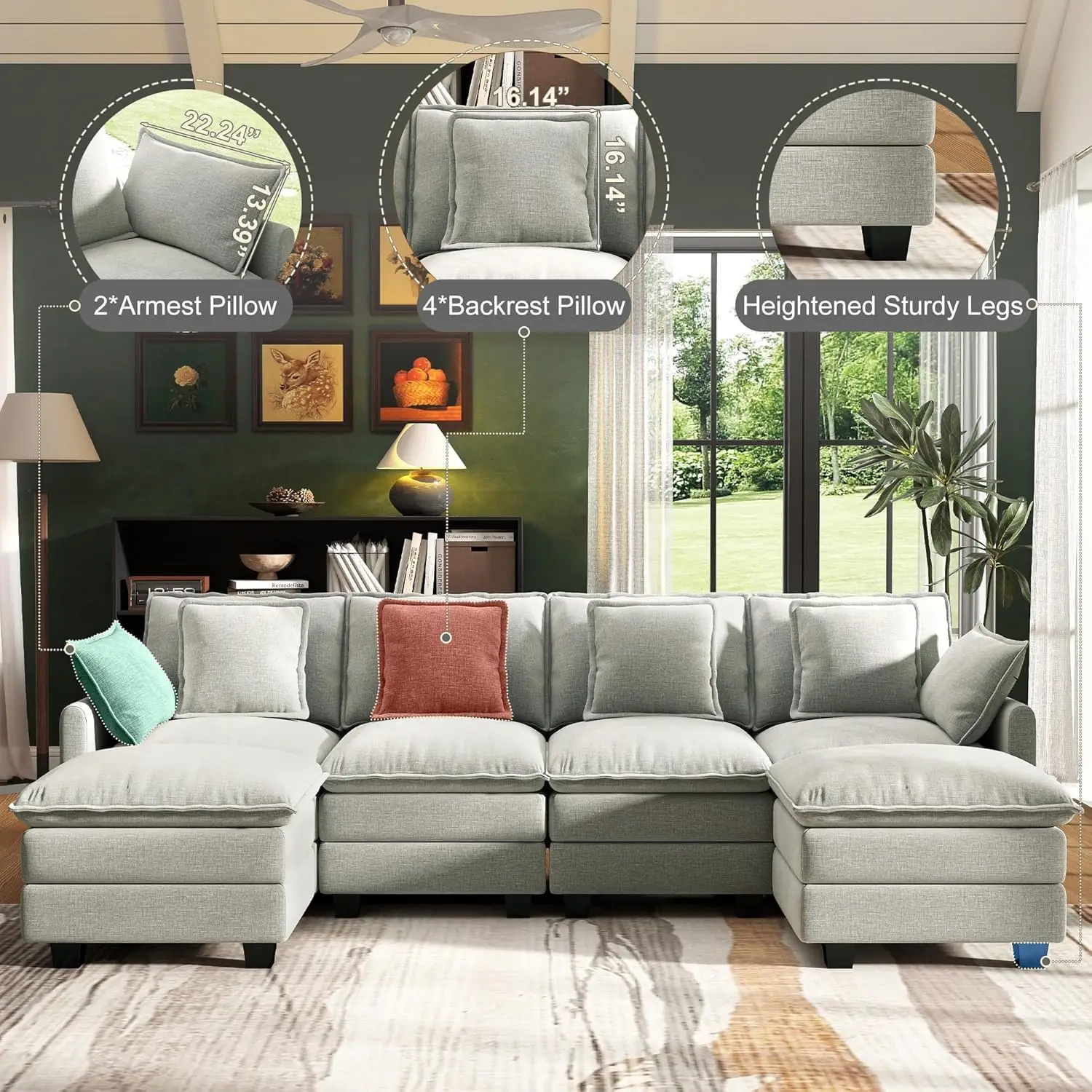 Thumbnail 3 - #27 Best Rated Modular Sectional Sofas to Buy in 2026