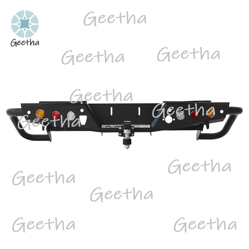 

FORHeavy Steel Rear Bumper For Hilux Vigo 4x4 Pickup Accessories Free Custom Logo Compatible Ranger Tacoma Navara Triton Models