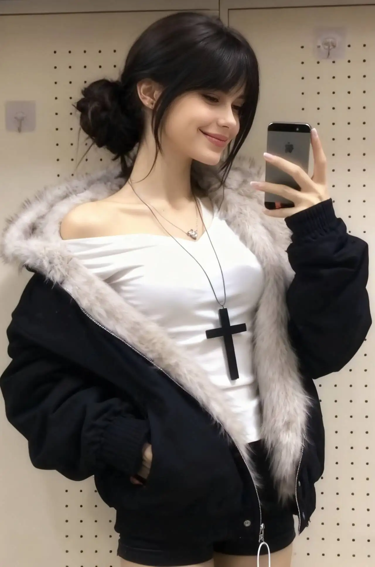 باركاس للنساء والفتيات الخريف مبطن بالبوليستر بزر كبس من جانب حزام خصر قابل للتمدد حضري شبابي بريبي متعدد الألوان يناسب الجميع