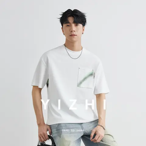 2025 여름 신상 남성 캐주얼 아메리칸 스타일 남자 티셔츠 루즈핏 커플 반팔 레터 프린트 패션 크루넥 탑
