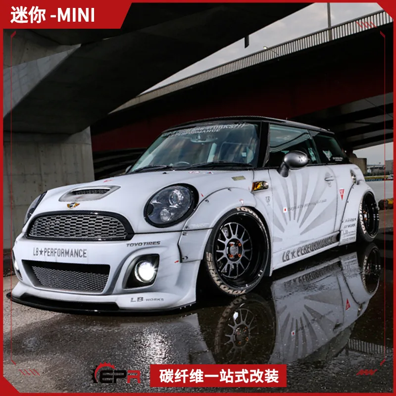 

Подходит для деталей модификации автомобиля Mini R56 Cooper S. Широкий корпус LB, полный комплект большого объемного монтажа и модификации.