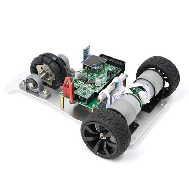 Omnidirectional differential car NXP smart car competition f model compatible with all aluminum alloy