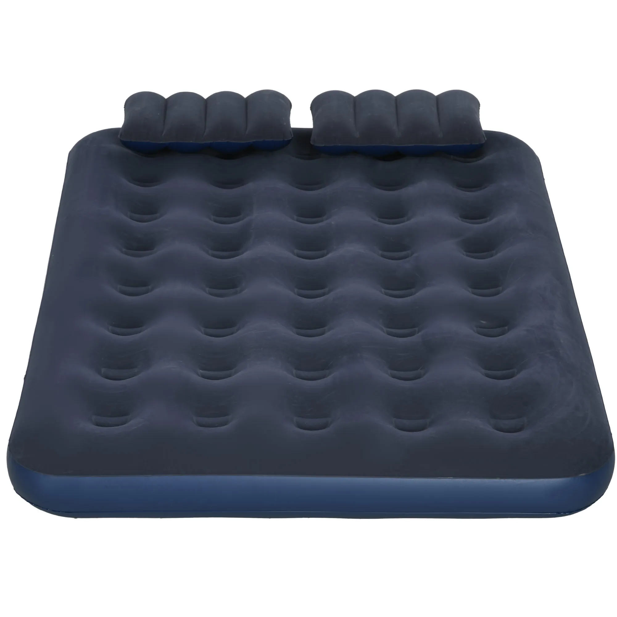 Colchón De Aire Para Dos Personas Con Bomba Manual, Suave Y Duradero, Dimensiones 203X152X22 Cm, Capacidad De Carga 200 Kg. Azul — -60%, 80.69€ Coupon, from 52.90€ – 60% descuento – €52.90