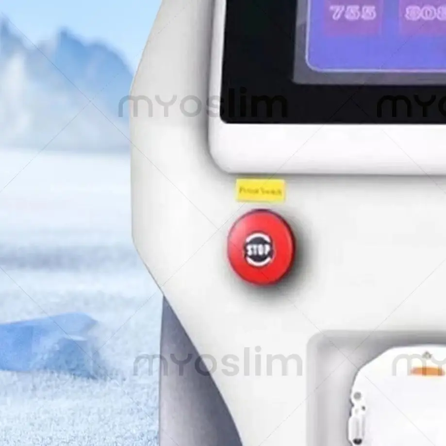 Semiconductor  3-Wavelength Hair Removal Machine Cooling Head Painless Facial And Body Hair Removal CE Certification