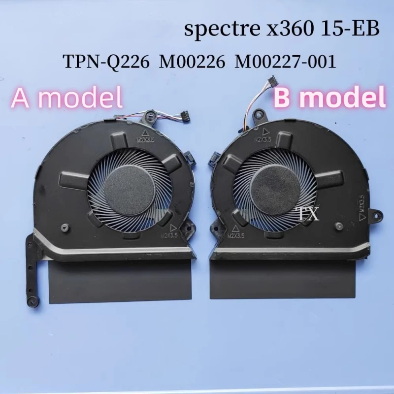 Free shipping new for HPspectrum x360 15-EB TPN-Q226 M00226 M00227-001 fan laptop fan